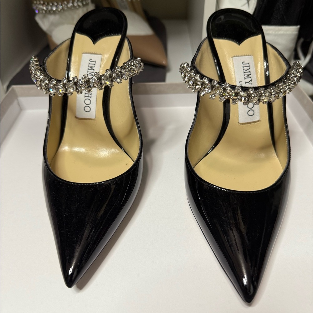 Jimmy Choo bing 100 sandals heels size 36.5
